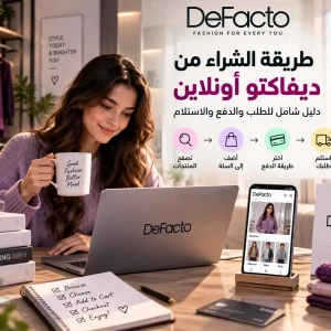 طريقة الشراء من ديفاكتو أونلاين 2026 | دليل الطلب والدفع والاستلام